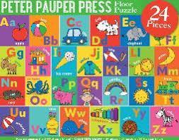 Is this the same in your language? Alphabet Kids Floor Puzzle Inc Peter Pauper Press 9781441333322