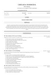 Here's how you would put down your. Sales Assistant Resume Writing Guide Resumeviking Com