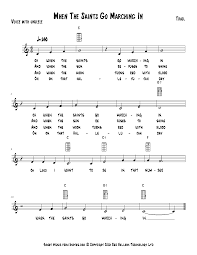 We've broken down every stage of the process, from learning how to strum a ukulele to mastering some popular ukulele songs. When The Saints Go Marching In Sheet Music For Ukulele Lead Sheets 8notes Com