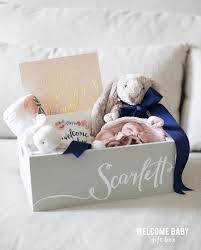 Personalized baby gifts for your baby, infant, boys or girls. Welcome Baby Gift Box Baby Gifts Personalized Baby Gifts Baby Gift Box