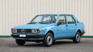 Image result for Navy Blue 1977 Alfa-Romeo