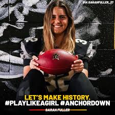 The Checkdown On Twitter Sarah Fuller A Goalie On Vanderbilt S Women S Soccer Team Will Be In Uniform For The Football Team Tomorrow As A Kicker She Could Be The First Woman To