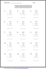 decimals worksheets grade 5 math worksheets decimals worksheets math practice worksheets