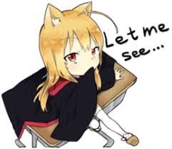 a little girl sticker 4 en yabe line貼圖代購 台灣no 1 最便宜高效率的代購網 fox girl anime stickers anime