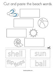 We did not find results for: Cut And Paste The Beach Words Coloring Page Twisty Noodle
