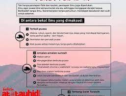 Empat Bekal Menyambut Ramadan Ramadan Iman Belajar