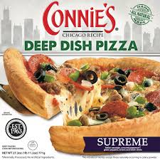 Connie S Deep Dish Supreme Green Eating Deep Dish Chicago Food