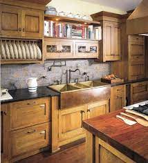 Plywood thicknesses vary, though, so make certain your material thickness measures a true 3 ⁄ 4, or adjust your part dimensions to achieve the final cabinet width. Craftsman Kitchen Design What Is Typical For The Craftsman Style