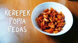 Kulit popia 2 ulas bawang merah 2 ulas. Kerepek Popia Pedas Youtube