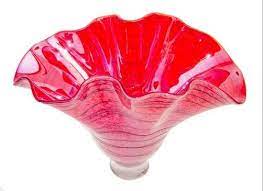 1012 Hand Blown Glass Art 16 Dia X 11 Tall From The Lazarri Signature Collection For Sale 150 Hand Blown Glass Art Blown Glass Art Glass Blowing