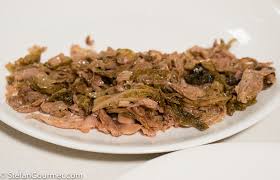 Risotto venere con calamari e vongole. Sancrau Alla Piemontese Savoy Cabbage With Vinegar And Anchovies Stefan S Gourmet Blog