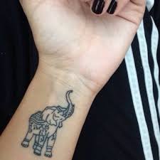 A bobby pin down the side of the wrist is the perfect tattoo for a hairstylist looking for a design that ties back to their passion. 46 Elephant Tattoos On Wrists