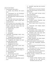 Apa kepanjangan dari pramuka praja muda karan 60. Soal Pilihan Ganda Pdf