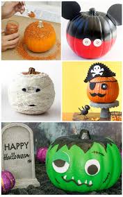 This frankenstein pumpkin is the easiest pumpkin to make and a fun project you can do with the kids. No Carve Pumpkins
