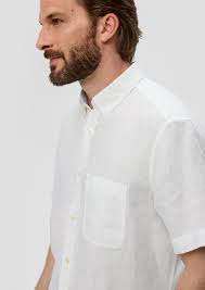 Lanena majica s kratkimi rokavi