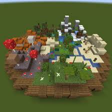 Minecraft Mini Biome Map Minecraft Decorations Minecraft Designs Minecraft Projects