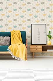 Papier peint feuillage tropical papier peint jungle bleu muraem. Papier Peint Pop Style 374831 A S Creation Votre Papier Peint En Ligne Decoration Bleu Canard Papier Peint Bleu Canard Deco Chambre Jaune