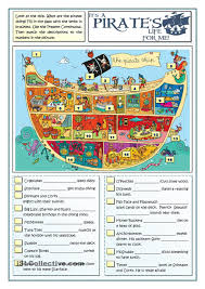 Identify The Tenses Then Match Them With The Correct Description It S A Pirate S Life For Me English Activities Pirate Activities Pirate Life