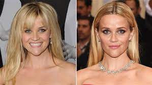 Without bangs, this short hairstyle requires little effort to look flawless. Bangs Or No Bangs How Your Hair Could Affect Your Dating Life Celebrity Bangs Hairstyles With Bangs Reese Witherspoon Hair