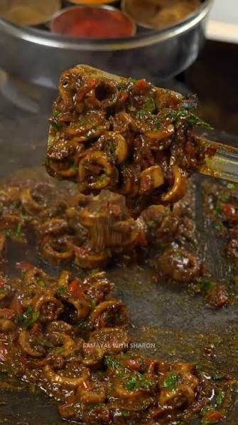 Squid Andhra Pepper Dry