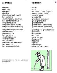 De Familie The Family Nederlands Engels 2 Http Www Slideshare Net Kellyshoney 06a Dutch Vocabulary Engels Leren Nederlandse Taal Taal