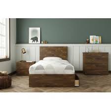 Headboard is 40 inches tall. Twin Xl Bed Frame With Storage Birch Lane
