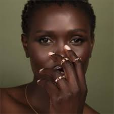 Ruby and Diamond Half Eternity Ring