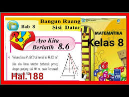 Check spelling or type a new query. Ayo Kita Berlatih 8 6 No 1 6 Hal 188 Matematika Kelas 8 Smp Volume Limas Gucil Chanel Youtube