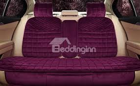 High Quality Super Warm Solid Color Velvet Material Car Seat Cover Car Seats Carseat Cover Car
