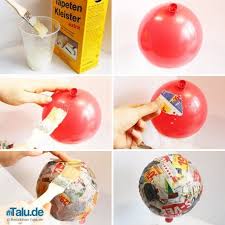 Pappmache Pulpe Herstellen Rezept Und Anleitung Talu De Pappmache Pappmaschee Herstellen Rassel Basteln