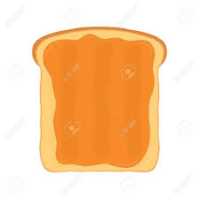 Beurre D Arachide Sur Du Pain Grille Pain Frit Au Beurre Fabrique Dans Un Style Plat De Dessin Anime Clip Art Libres De Droits Vecteurs Et Illustration Image 79176288
