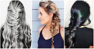 Braiding is simple and easy to attain. Updated 35 Fishtail French Braid Hairstyles October 2020