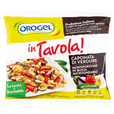 La caponata è un piatto che va mangiato. Orogel In Tavola Caponata Di Verdure Surgelati 170 G