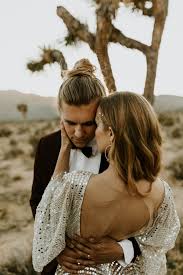 New Year S Eve Elopement Wedding In Joshua Tree National Park California Sequined Dress And Maroon Suit Maroon Wedding Edgy Wedding Wedding Photography Poses