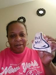 Found this rock at Stateline Diner in Mahwah