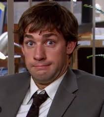 Why did Pam act upset when Jim picked her up in The Office episode?