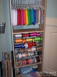 Craft Room Clients Home Gift Wrap Center Tiendas De Papeleria Organizacion De La Casa Muebles Para Papeleria