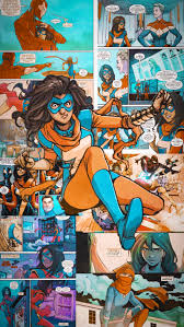 Ms marvel phone wallpaper kamala khan. Kamala Khan And Carol Danvers Tumblr Ms Marvel Kamala Khan Kamala Khan Ms Marvel Kamala