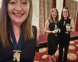 Please join us in congratulating NADIS Vet and Sheep Lead, Phillipa Page,  who has recently been made President of the Sheep Veterinary Society. Here  she is pictured with her President's medal and