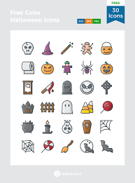 Download Download Free Color Halloween Icons Icon Pack Available In Svg Png Icon Fonts Halloween Icons Free Coloring Icon Pack