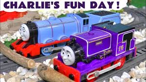 Fun And Games With Thomas And Friends Toy Train Charlie Stories For Kids Thomas And Friends Toys Thomas And Friends Stories For Kids