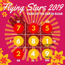 Feng Shui Flying Stars 2019 Chart Cures Enhancers