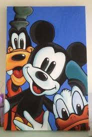 34 Trendy Painting Acrylic Disney Mickey Mouse Disney Canvas Art Disney Canvas Disney Canvas Paintings