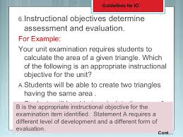 4 Instructional Objectives