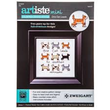 One Cat Mini Counted Cross Stitch Kit Hobby Lobby 1215870