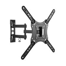 Monster Mounts Medium Full Motion Tv Wall Mount For 32 In 55 In Ma4402 E Full Motion Wall Mount Wall Mounted Tv Mounted Tv