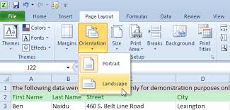 how to rotate excel chart or worksheet