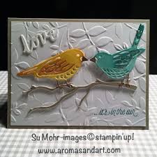 November Bird Of The Month November Highlights Love Birds Aromas And Art Cards Handmade Bird Cards Bird Stamp