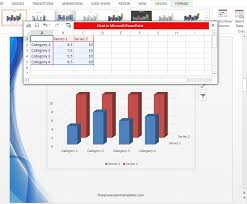 comparison chart insert chart column 3d column