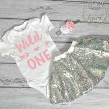2 Piece Cute Birthday Outfits For 17 Year Olds Baby Girl First Birthday Outfit Wild One By Bumpandbeyonddesigns Baby Girl First Birthday Girl First Birthday First Birthday Outfit Girl